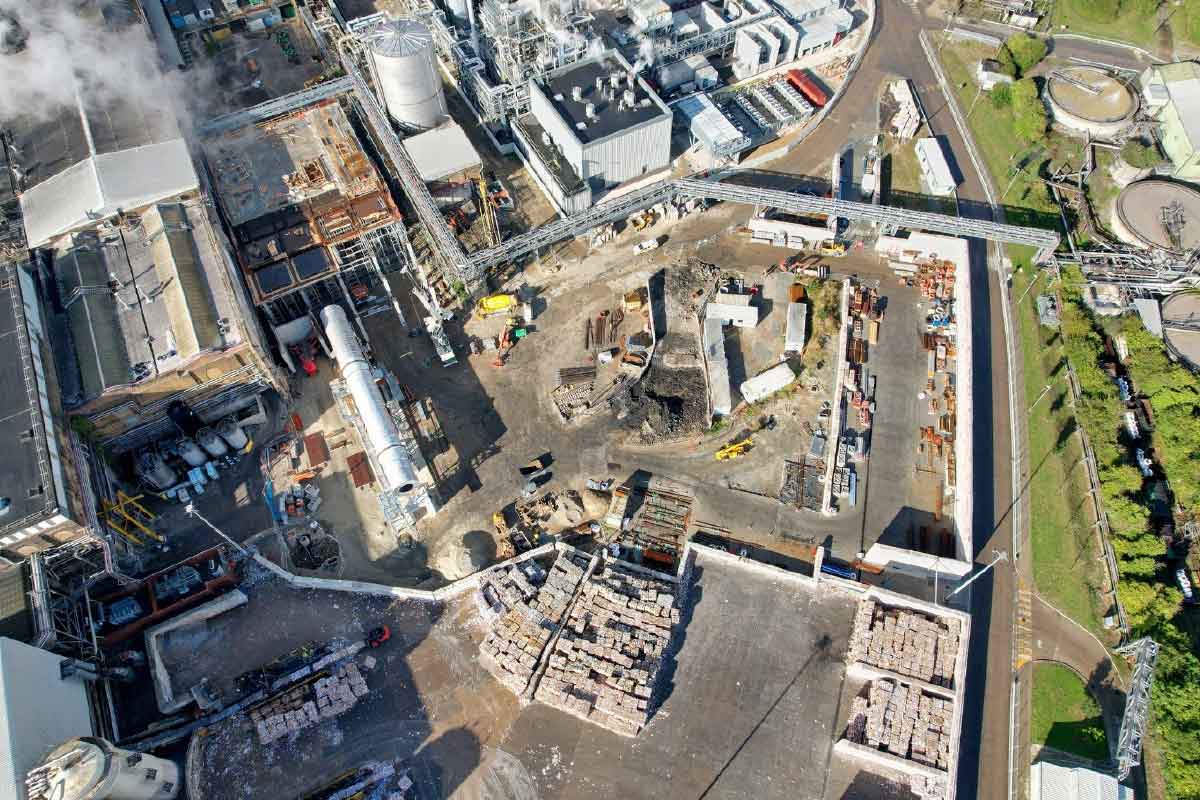 DS Smith aerial view of site