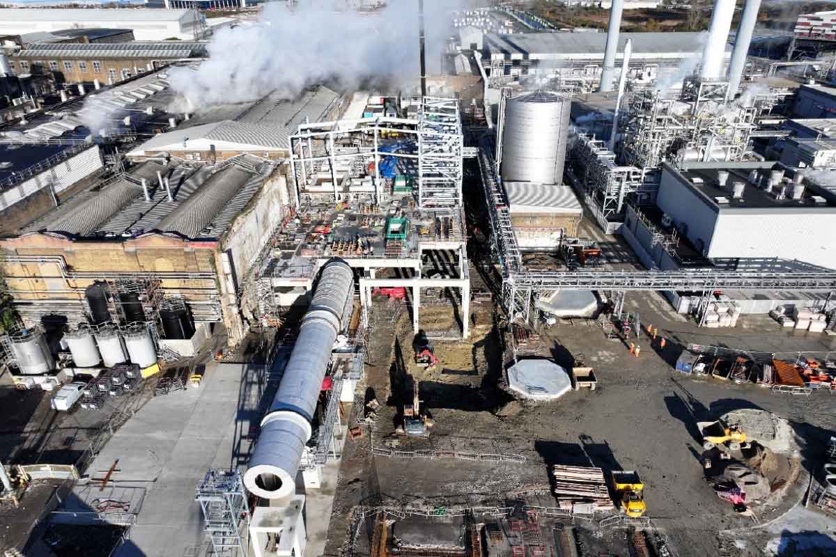 DS Smith aerial view of site